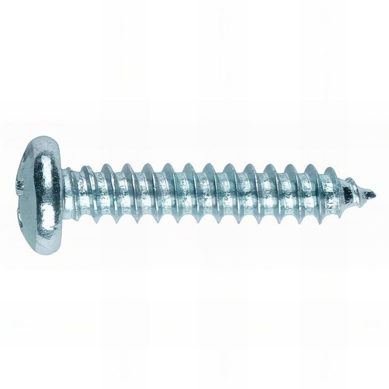 1000 vis à tôle PH1, tête bombée 2,9 x 16 mm zingué pour tôle et pvc - T8129016 Index