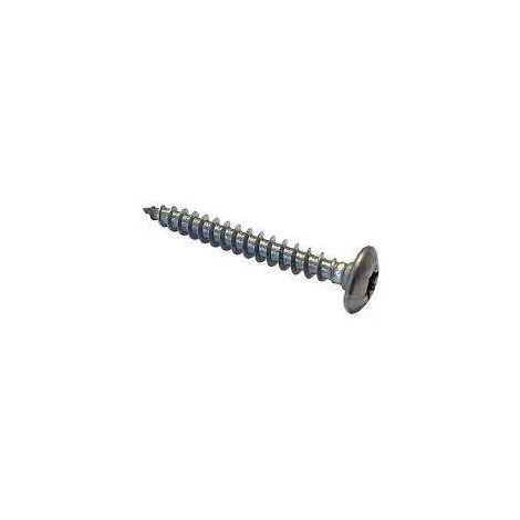Vis tôle tête Cylindrique pozi Inox A4 4.2 x 19mm, 22 pièces.