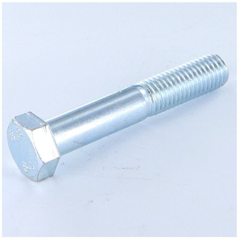 Corps de boulon filetage partiel Tête hexagonale th M16X90 Classe 8.8 Acier zingué blanc-20 pièces