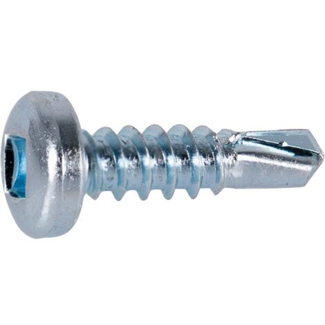 Vis Autoperceuse Viswood - Tête Hexagonale - Acier Zingué 4,8 X 45 Mm