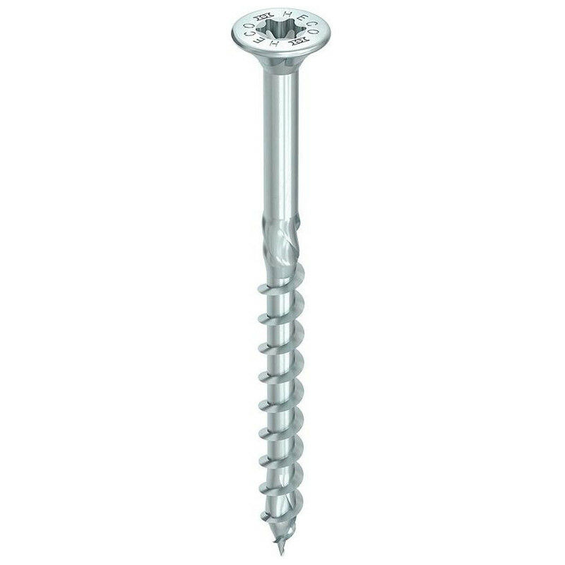 Vis Heco TOPIX-plus SeKo td 6.0 x 100 tg fraisée td Galvanisé bleu T25 (Par 100)