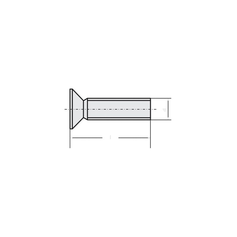 Vis à tête fraisée Toolcraft 839913 100 pc(s) M3 6 mm tête fraisée torx acier inoxydable din 965