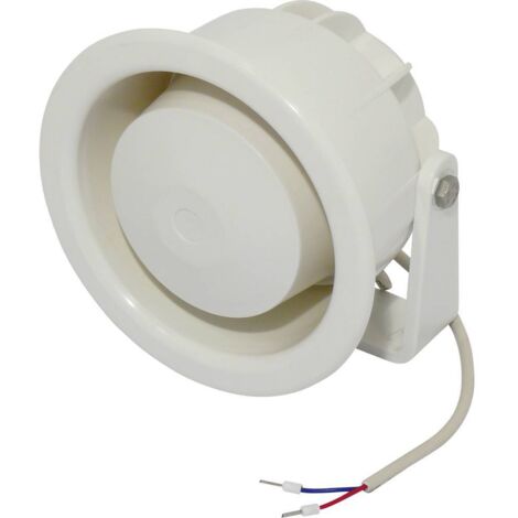 Visaton DK 133 (RAL 9010) - 100 V Sirène à chambre de compression 1 pc(s)