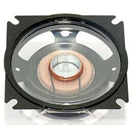 Visaton SL87 WPM Waterproof 8 cm (3,3") 4 Ohms Wideband Speaker with transparent plastic cone