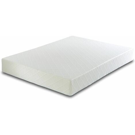 main image of "Visco Therapy Flex 1000 Firm Reflex Foam Rolled Mattress with Cover - 2FT6 Small Single"