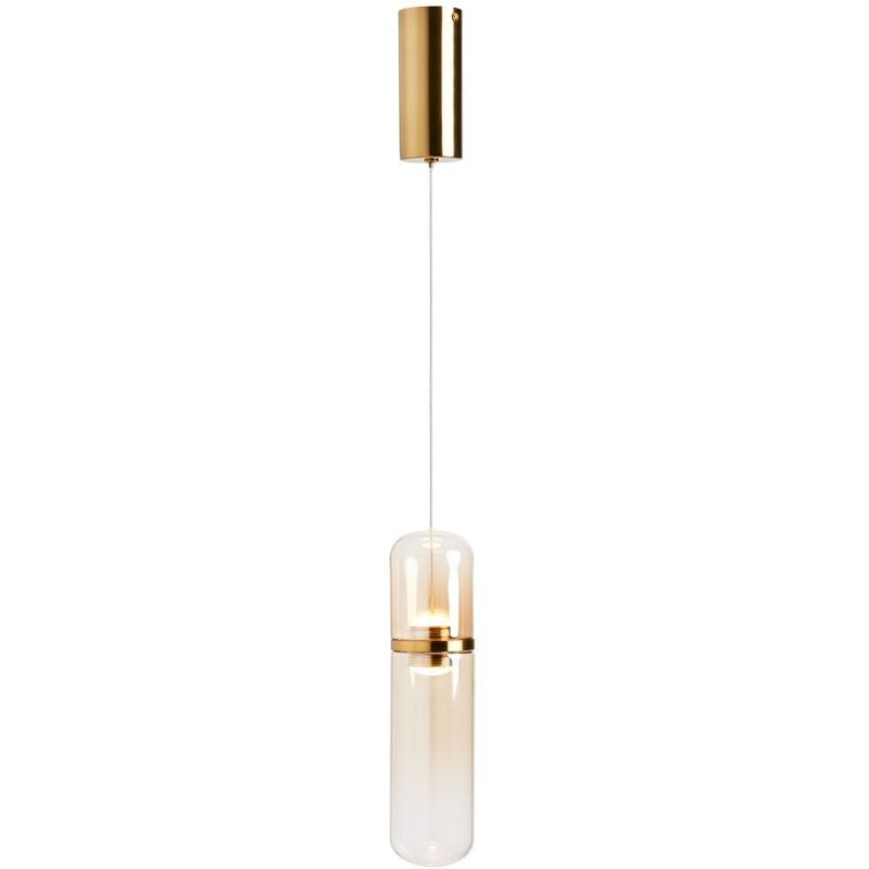 Image of Visconte Bjorn Tubular Glass Shaded Pendant&hellip;
