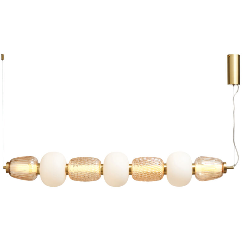 Image of Visconte Edvin Glass Ceiling Pendant Bar&hellip;