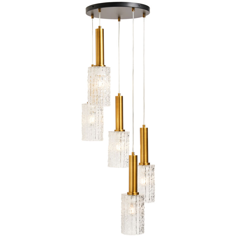 Image of Visconte Hugo Sculpted Glass Cluster Ceiling&hellip;