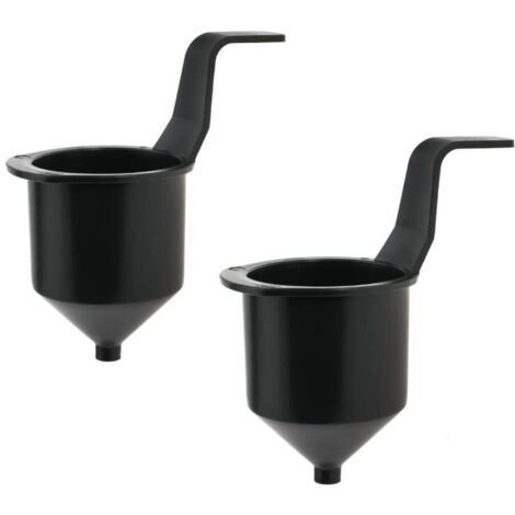 Viscosímetro grande, embudo universal para pistola pulverizadora, accesorios para pistola pulverizadora portátil, negro