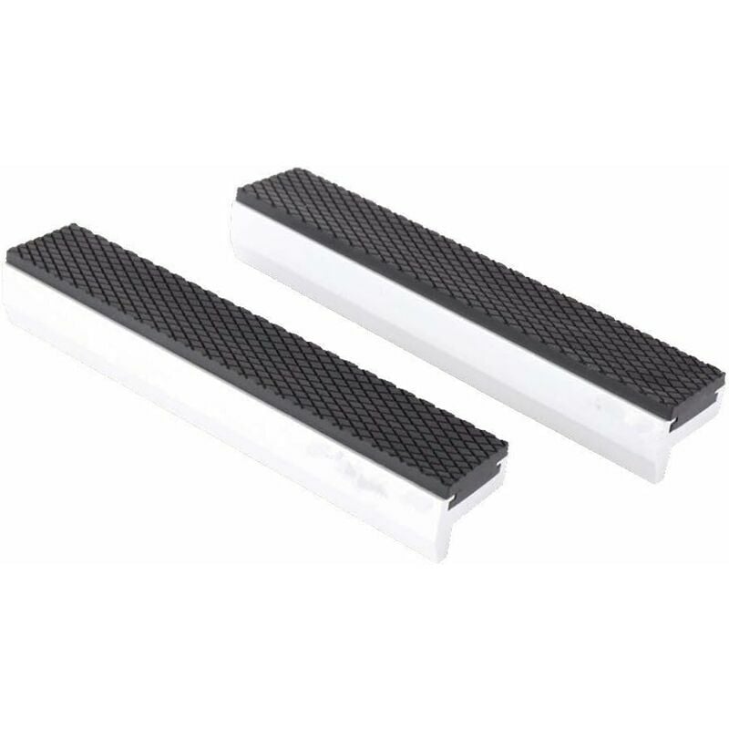 Hoopzi - Vise Jaw Pads with Magnetic, Universal Soft Jaw Vise Protectors Pads with Nesting Design, Versatile Protector for All Metal Bench Vise 1