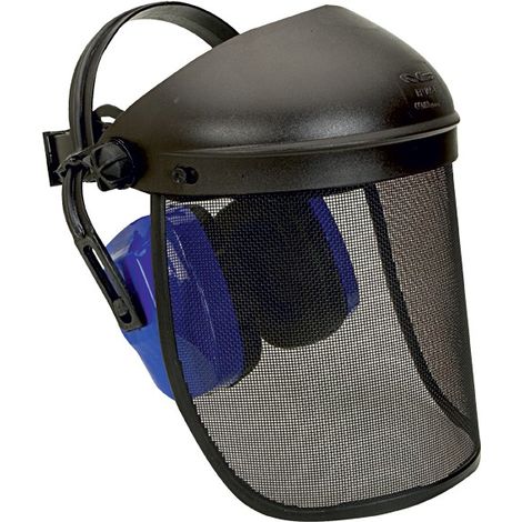 Visera protectora de trabajo con auriculares integrados Climax 10-FORESTAL