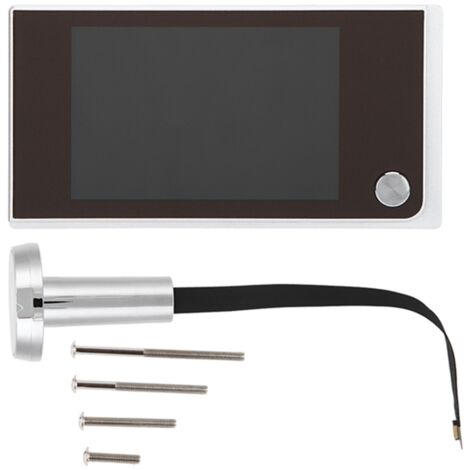 Viseur Électronique LCD 3,5" Grand Angle 120° pour Porte