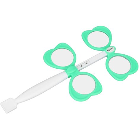 Viseur Optique Vert en Plastique avec 5 Cartes de Test de Vision Proche ±200 Dioptries
