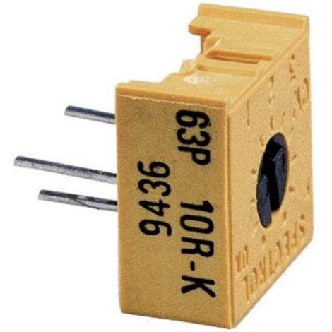Vishay M63P253KB40 M63P253KB40 Trimmer di precisione lineare 0.5 W 25 kΩ 270 ° 300 ° 1 pz.