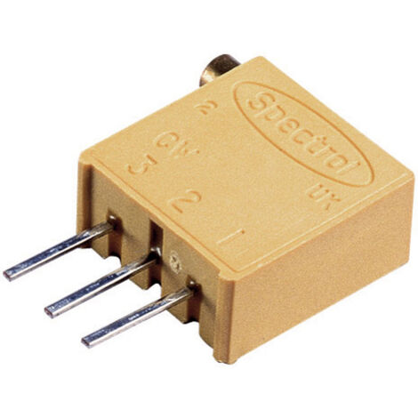 Vishay M64X100KB40 M64X100KB40 Spindeltrimmer 25-Gang linear 0.5 W 10 Ω 9000 ° 1 St.