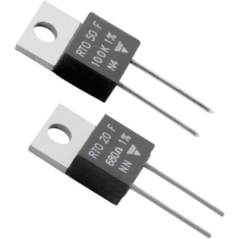 Vishay RTO 50 F-220 Hochlast-Widerstand 220 Ω axial bedrahtet TO-220 50 W 1 % 1 St.