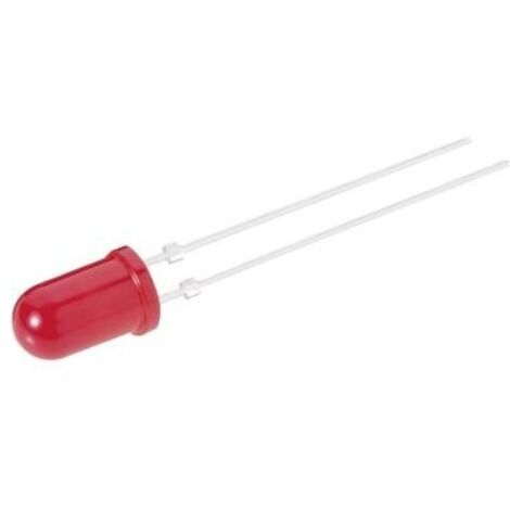 Vishay  TLUR5400 Diodo LED Rosso Rotondo 5 mm 15 mcd 60 ° 20 mA 2 V