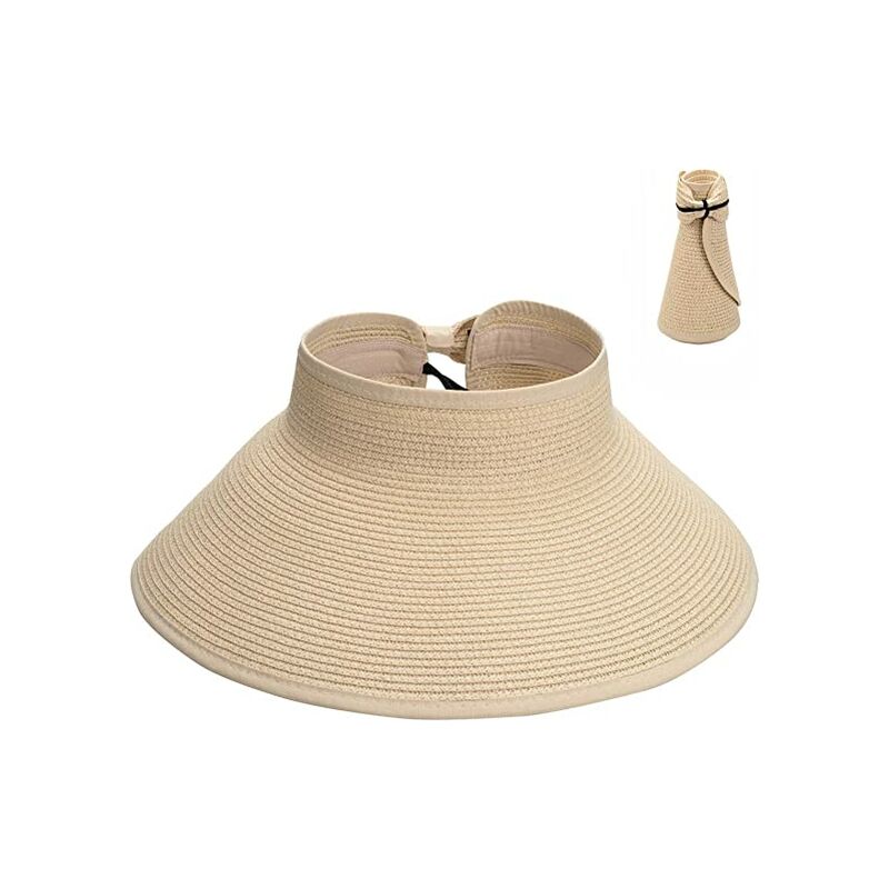 Regalo - Visiera Cappello da sole da spiaggia con