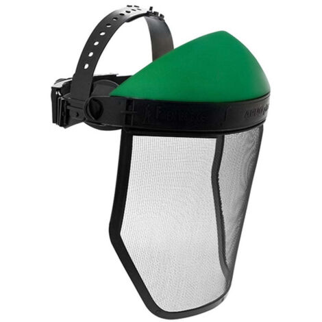 Visiera Decespugliatore Professionale con Rete e Casco – Protezione CE EN 1731