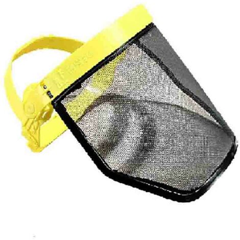 Visiera in rete di plastica