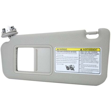 Visiera parasole lato guidatore sinistro 74320-42501-B2 per RAV4 2006-2009 Grigio