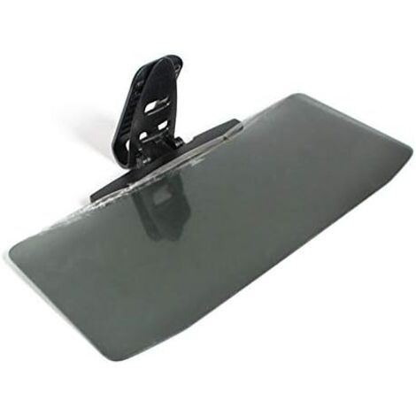 Visiera parasole per auto HD, parasole per auto, parasole a clip con rotazione di 180 gradi, protezione antiriflesso per parabrezza per proteggere conducente e passeggeri (1 pezzo)