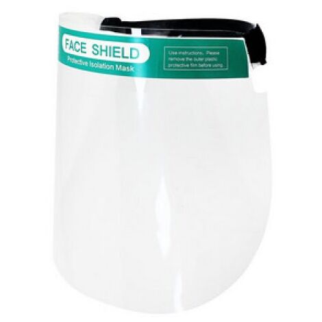 VISIERA PROTETTIVA DI SICUREZZA CON CHIUSURA A STRAPPO mm 320 x 240