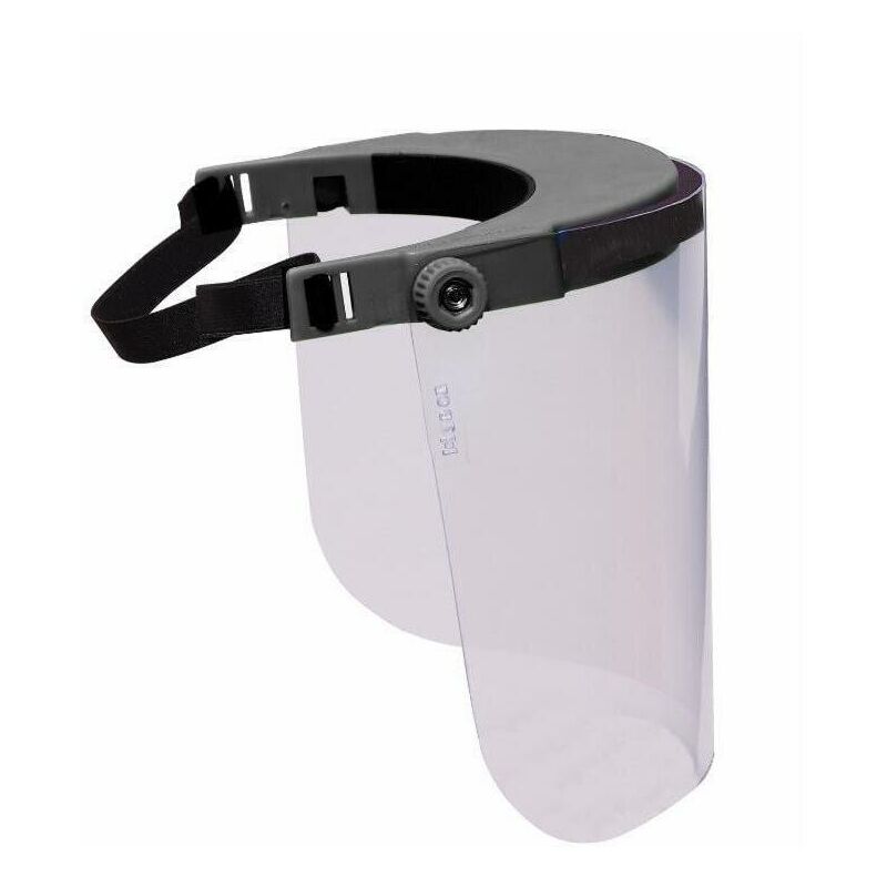 AMA - Visiera protettiva light nera confezione