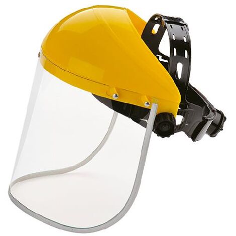 VISIERA PROTEZIONE PC RIBALTABILE CE PAPILLON