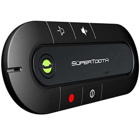 XVX Visiera vivavoceKit vivavoce Bluetooth per auto per smartphone compatibili (nero)-, kueatily