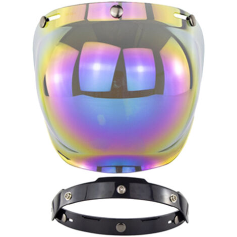 Visière Bulle pour Casque Moto - Accessoire Casque Transparent et Protecteur
