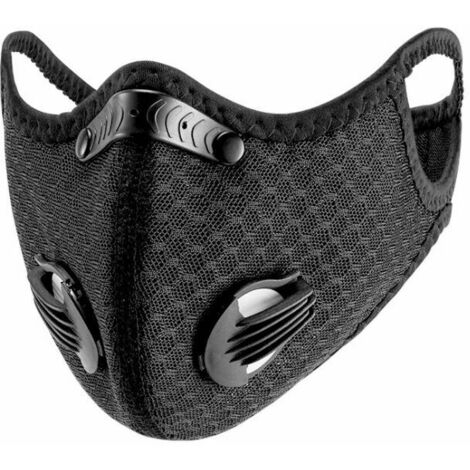 Visière de Protection avec Un Filtre fabriqué , Anti-Spray Anti-Pollution, pour Les Sports en extérieur, Le Cyclisme et la Course