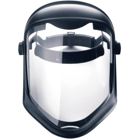 Visière de protection DIN EN 166 Honeywell AIDC Bionic 1011933 noir, transparent 1 set