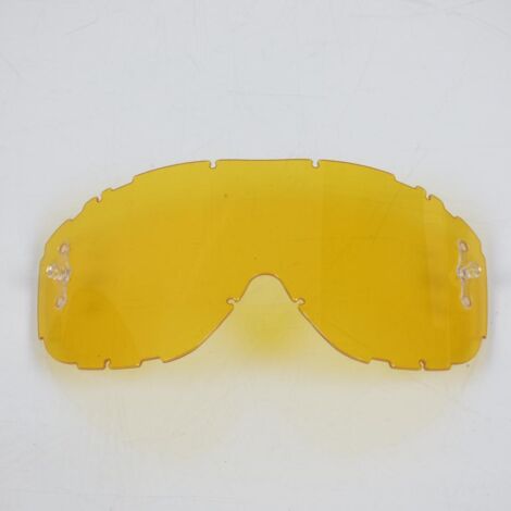 Visière écran simple jaune masque casque Smith Piston pour moto