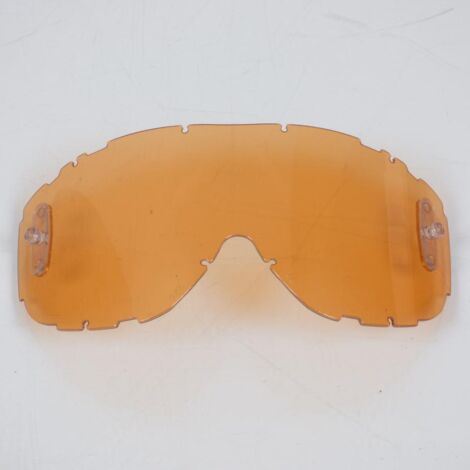 Visière écran simple orange masque casque Smith Piston pour moto