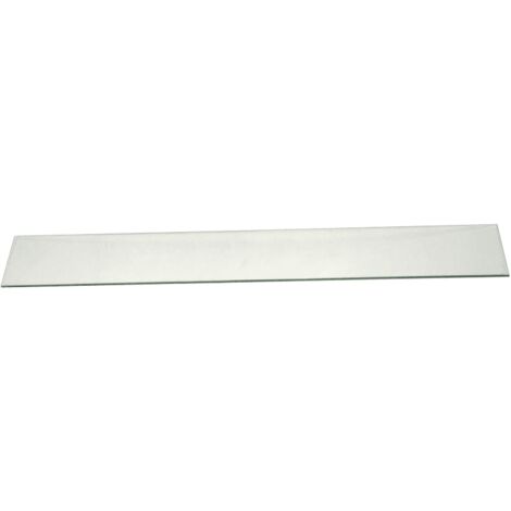 Visière en verre pour hotte – Dimensions 564 x 82 mm – Compatible avec modèles Scholtes et Whirlpool – C00090433