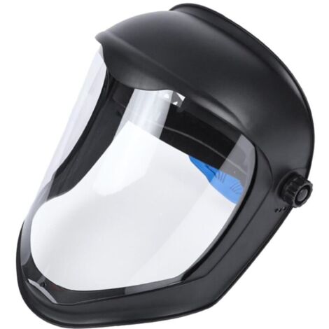 Visière faciale intégrale anti-buée, protection anti-éclaboussures, équipement multifonctionnel ergonomique, visière transparente pour travaux de construction