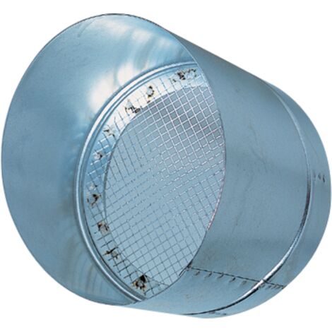 Visière Pare-Pluie Grillagée ALDES ø20cm Refoulement Horizontal - 11094893