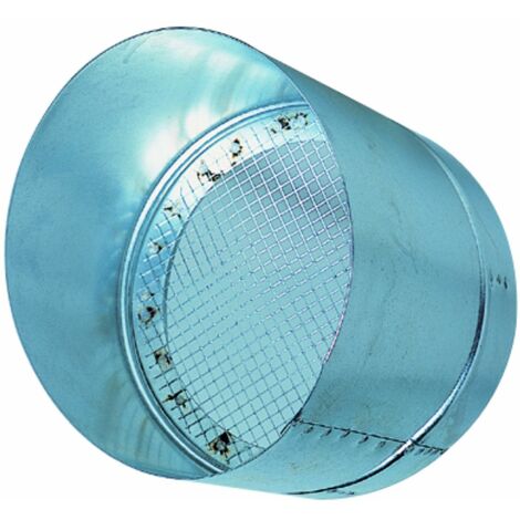 Visière pare pluie + grille Diamètre 160 mm femelle ALDES 11056101