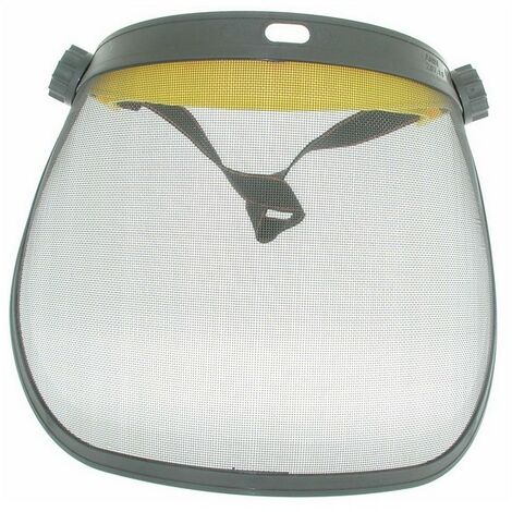 Visiere protection grillagée