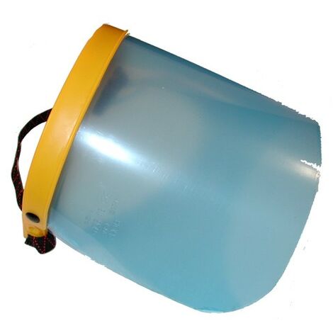 Visiere protection PVC débroussaillage, forestier