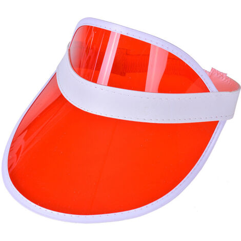 Visière unisexe, visière transparente, casquette à visière, adaptée au golf, au tennis et plus encore