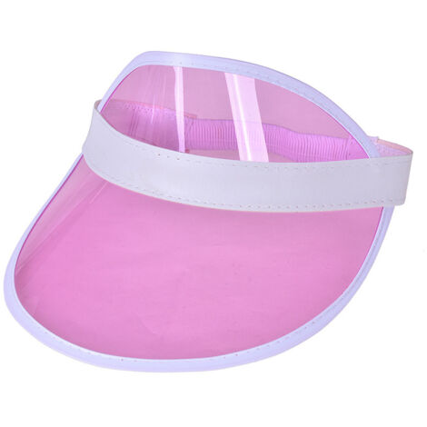 Visière unisexe, visière transparente, casquette à visière, adaptée au golf, au tennis et plus encore