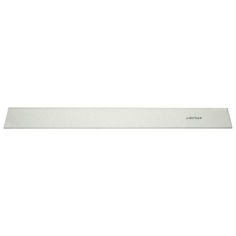 Airlux - visière verre 554MM x 65MM long x 4MM ep pour hotte ...