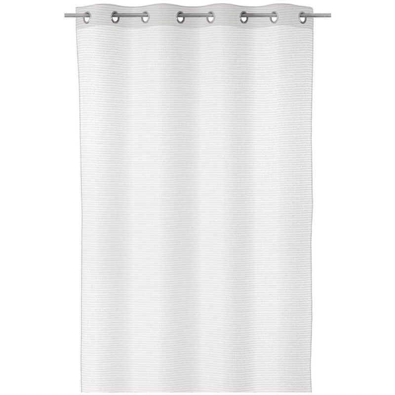 

Lolahome - Visillo de hilos confeccionado blanco contemporáneo de poliéster de 260x140 cm