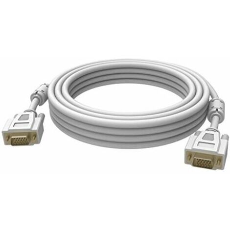 Vision 3m white vga cable