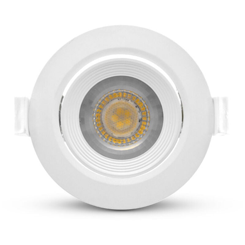 Vision-el - led Spot smd orientabile 18W 1400lm 45° Ø145mmx55mm - Bianco naturale 4000K