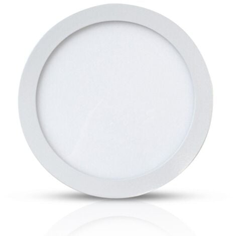 VISION-EL en saillie ronds LUNA Ø220 x 33mm - 4000K Blanc neutre - 18W - 1440 Lm