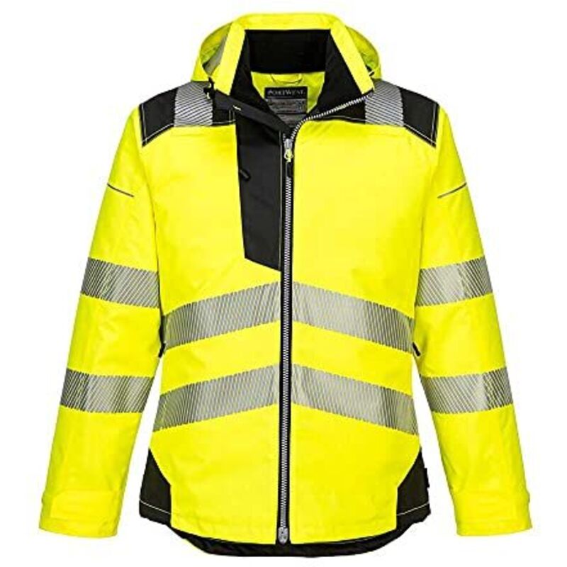 Parka HV PW3 Giallo/Nero 6XL