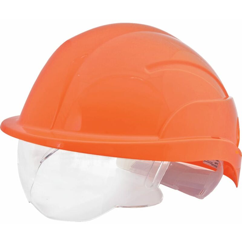 S10PLUSHVOA Vision Plus Hi-vis Orange Helmet - Centurion